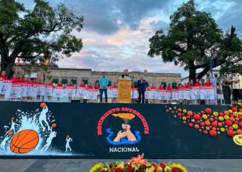 Arranca el XIV Torneo Nacional de Básquetbol de Antorcha en Morelia