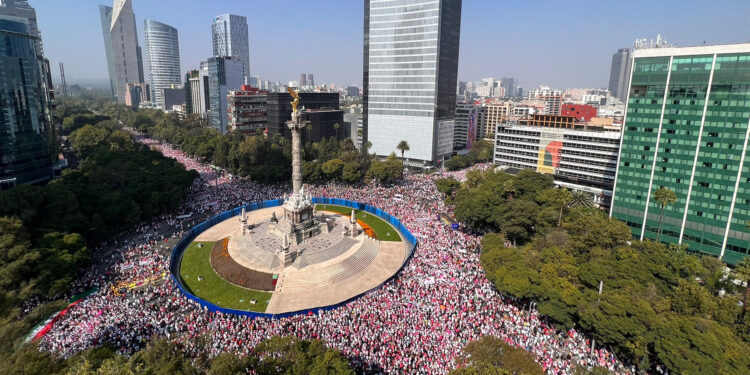 INE agradece participación en la marcha contra la Reforma Electoral