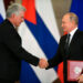 Putin y Díaz-Canel inauguran en Moscú una estatua en honor a Fidel Castro