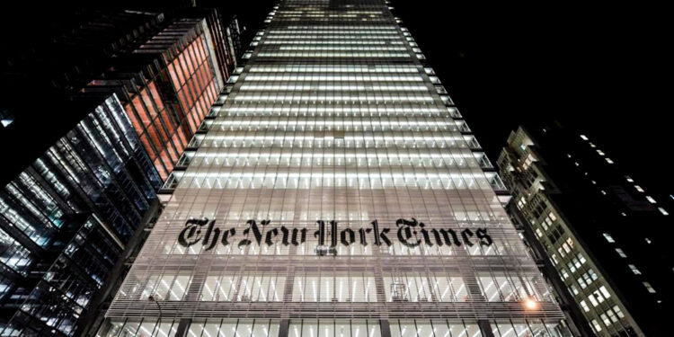 Más de mil periodistas de The New York Times entraron en una huelga de 24 horas