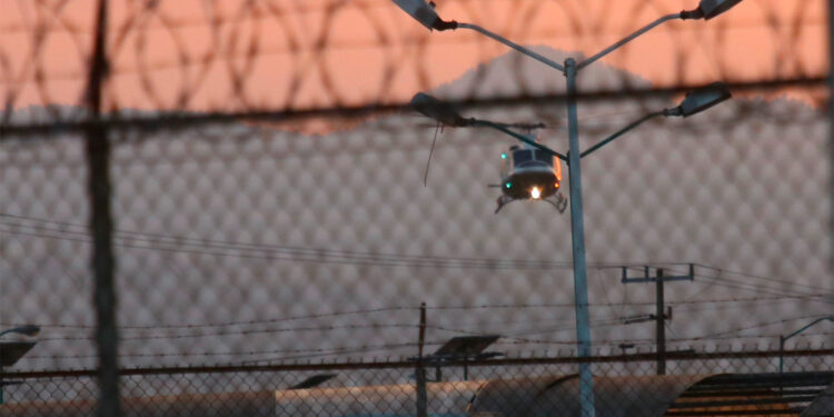 Ovidio Guzmán llega al penal del Altiplano vía aérea