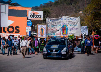 Indígenas marchan contra la violencia, despojo de tierras y megaproyectos en Chiapas