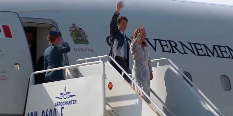 Justin Trudeau llega a México para X Cumbre de Líderes de América del Norte