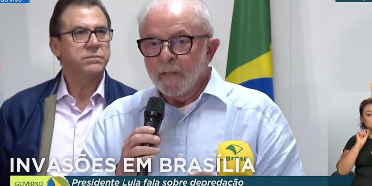 Lula ordena intervenir la seguridad de Brasilia para frenar a los “vándalos y fascistas”