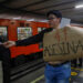 Chilangos protestan para que retiren a la Guardia Nacional del Metro