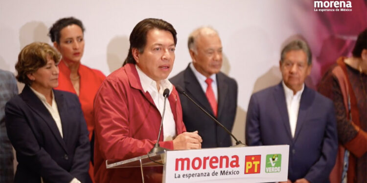 Morena va en alianza con PT y PVEM en elecciones del Edomex