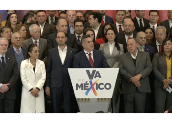 PAN, PRI y PRD anuncian alianza para 2023 y 2024