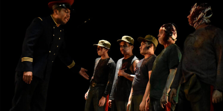 La CNE “Calmécac” triunfa con la obra “Enterrad a los muertos” en el Encuentro Nacional de Teatro