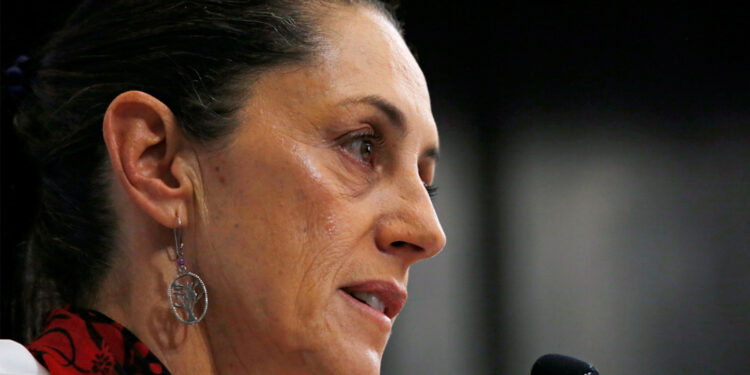 El agua se llevará la candidatura de Claudia