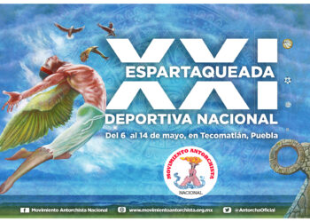 ¡Prepárate! Antorcha anuncia su XXI Espartaqueada Deportiva Nacional