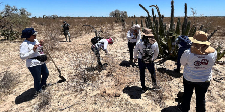 Mexicanas que pasan el Día de las Madres buscando a sus hijos desaparecidos