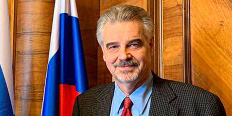 Nikolay Sofinskiy, nuevo embajador de Rusia, llega a México