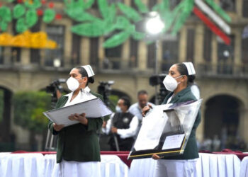 En México sólo hay 2.8 enfermeras por cada 1,000 habitantes