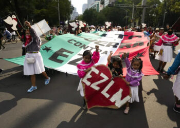Protestan en la CDMX por violencia en Chiapas