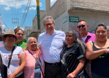 Líderes de Antorcha en Chimalhuacán acuden a votar