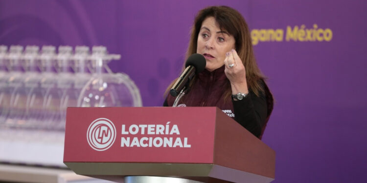 Margarita González, titular de la Lotería Nacional, busca gubernatura de Morelos