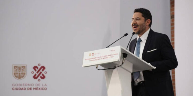 Rinde protesta Martí Batres como Jefe de Gobierno de CDMX