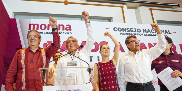 Ah, comienza los tiempos de humildad: “corcholatas” arrancan pelea por candidatura de Morena