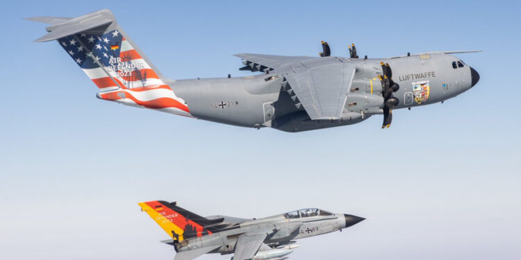 Inicia ejercicio militar aéreo “Air Defender 23” de la OTAN