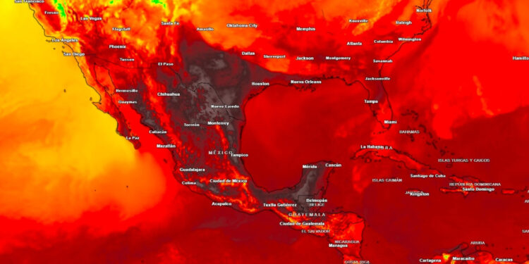 Difícil día para ser un bombón: ola de calor azota a México