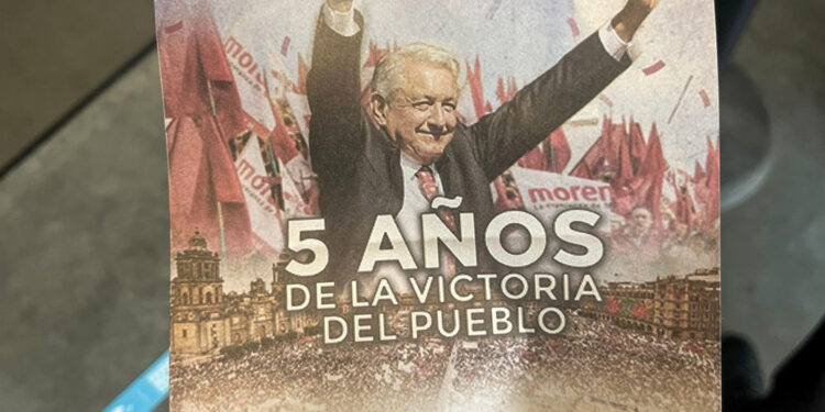 Comienza “tiradero” de propaganda por llegada de 4T