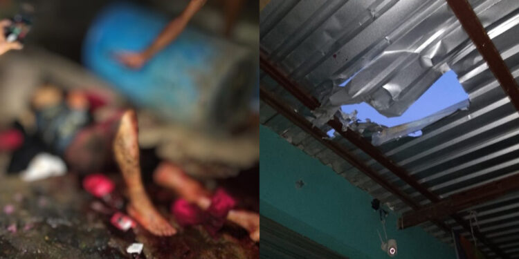 Atacan viviendas de Apatzingán con drones cargados con explosivos