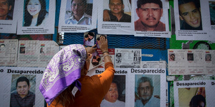 Acumula AMLO el 39% de los desaparecidos del total nacional desde 1962