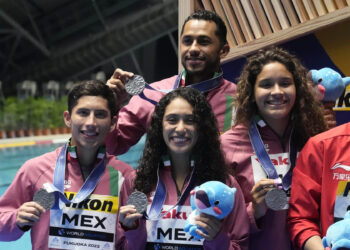 México cosecha su quinta medalla en el Mundial de Natación