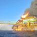 Pemex reportan seis heridos por explosión de plataforma en Campeche