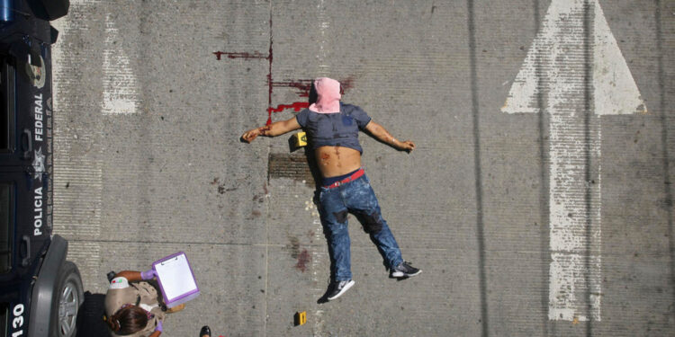 Hubo 2,303 asesinatos en junio