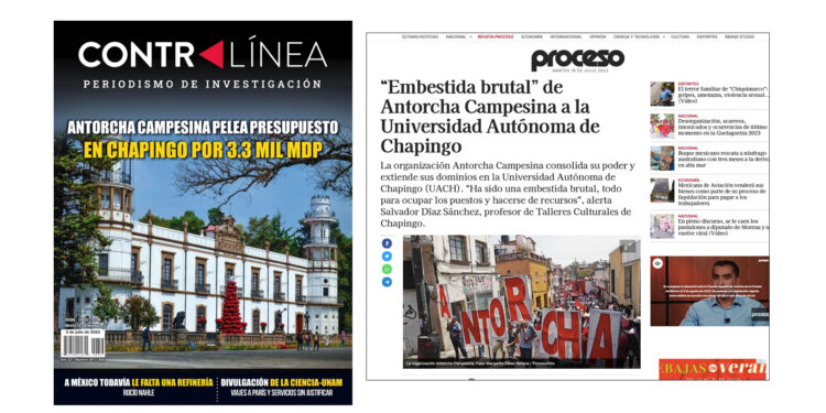 Antorcha niega acusaciones de Proceso y Contralínea sobre injerencia en Chapingo