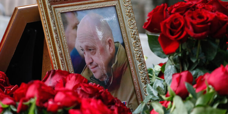 Sepultan al jefe del Grupo Wagner en San Petersburgo