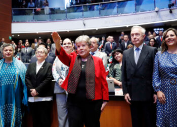 Ratifica Senado nombramiento de Alicia Bárcena como Canciller