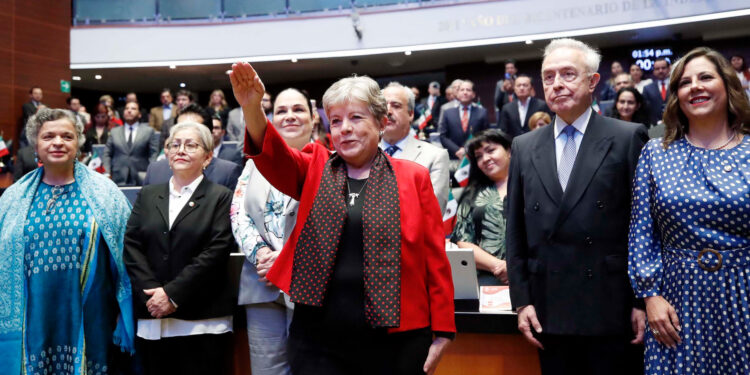 Ratifica Senado nombramiento de Alicia Bárcena como Canciller