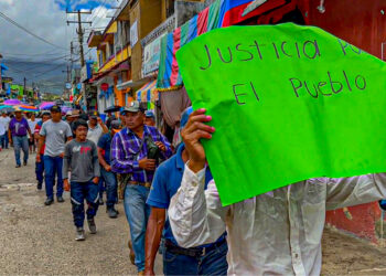 Violencia e inseguridad provocan protestas en Chiapas