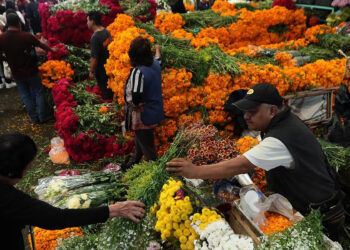 Comerciantes esperan que ventas “revivan” durante celebración del Día de Muertos