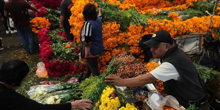 Comerciantes esperan que ventas “revivan” durante celebración del Día de Muertos