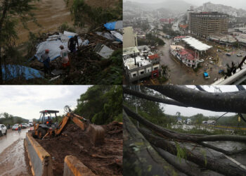 Catástrofe en Guerrero: Presidencia y gobernadora en silencio y sin datos de daños