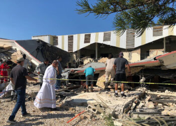 Va un total de 11 personas muertas por desplome de iglesia en Tamaulipas
