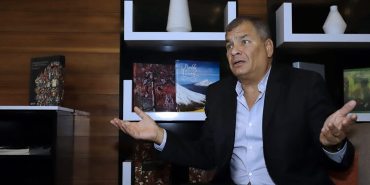 “Ecuador se desangra” por violencia e inseguridad: Rafael Correa