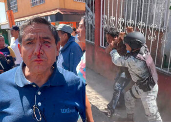 Guardia Nacional y CFE reprimen a colonos en Puebla