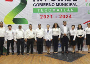 “Tecomatlán, ejemplo de un mundo mejor”: alcaldesa Araceli García, en su II Informe de Gobierno