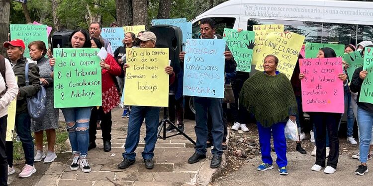 Michoacanos defienden derecho a la libre organización