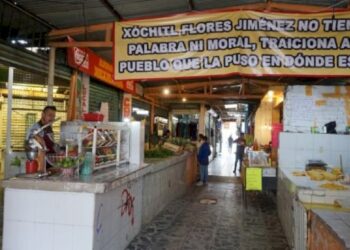 Gobierno municipal reprime a comerciantes de Chimalhuacán