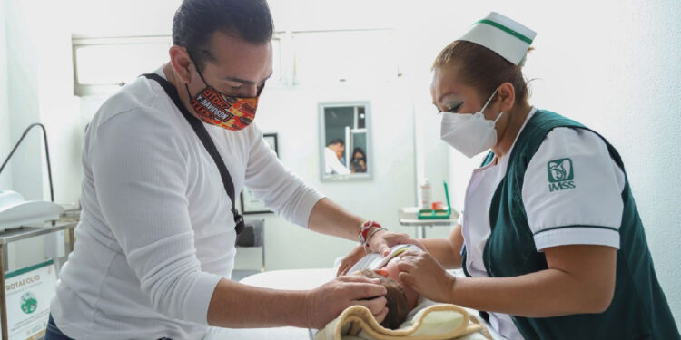 Sin vacunas 74% de niños de dos años en México