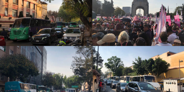 Morenistas aplican acarreo para cierre de precampaña de Sheinbaum