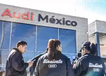Trabajadores de Audi inician huelga por negativa de incremento salarial