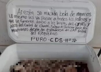 Abandonan cabezas en una hielera en La Concordia, Chiapas