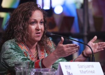 Teníamos que entregar 20% de liquidaciones de Notimex a la campaña de Sheinbaum: Sanjuana Martínez