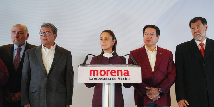 Sheinbaum abrirá campaña en Zócalo en defensa de reformas de AMLO